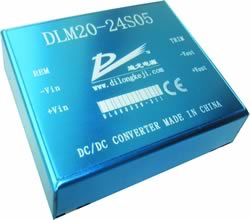 15～20W DLM-C系列 引針焊接DC-DC電源模塊電源