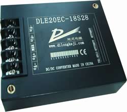30W DLE-EC系列 端子接線型DC-DC電源模塊電源